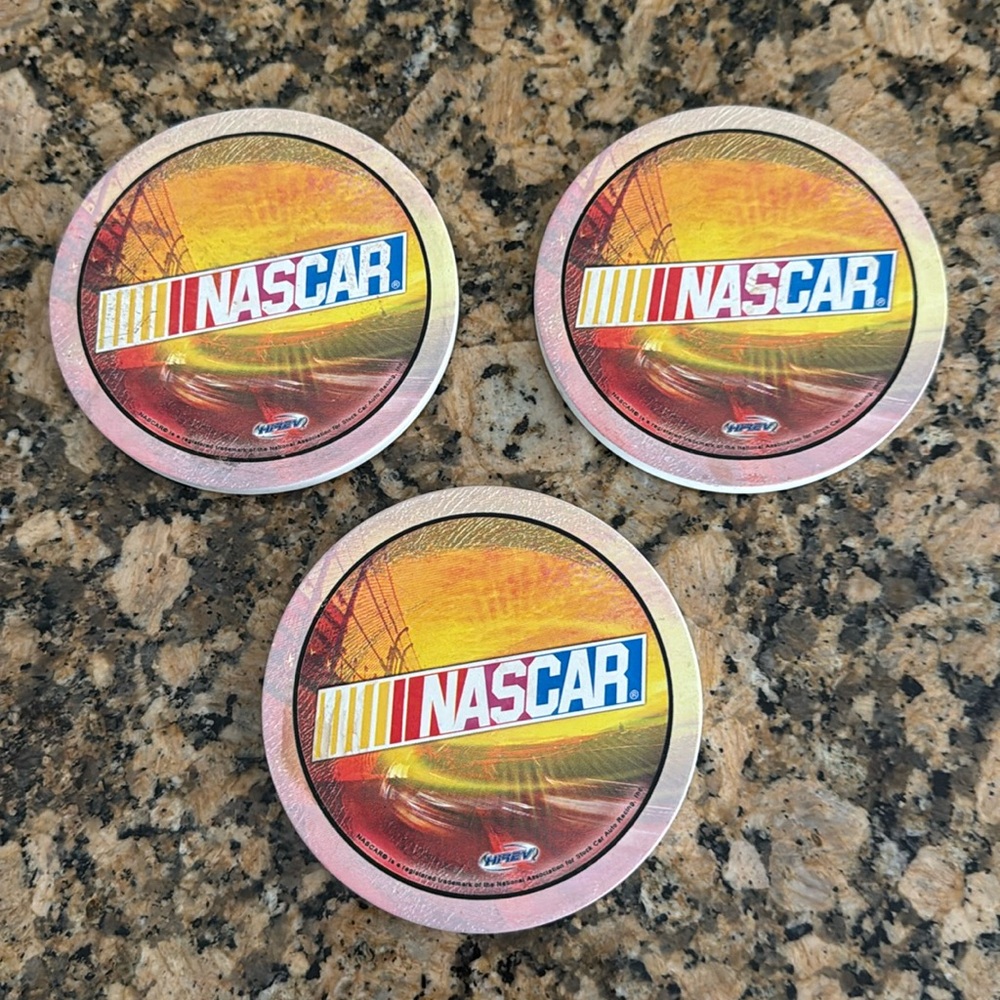 2/$5 Nascar 3 Ceramic Coasters